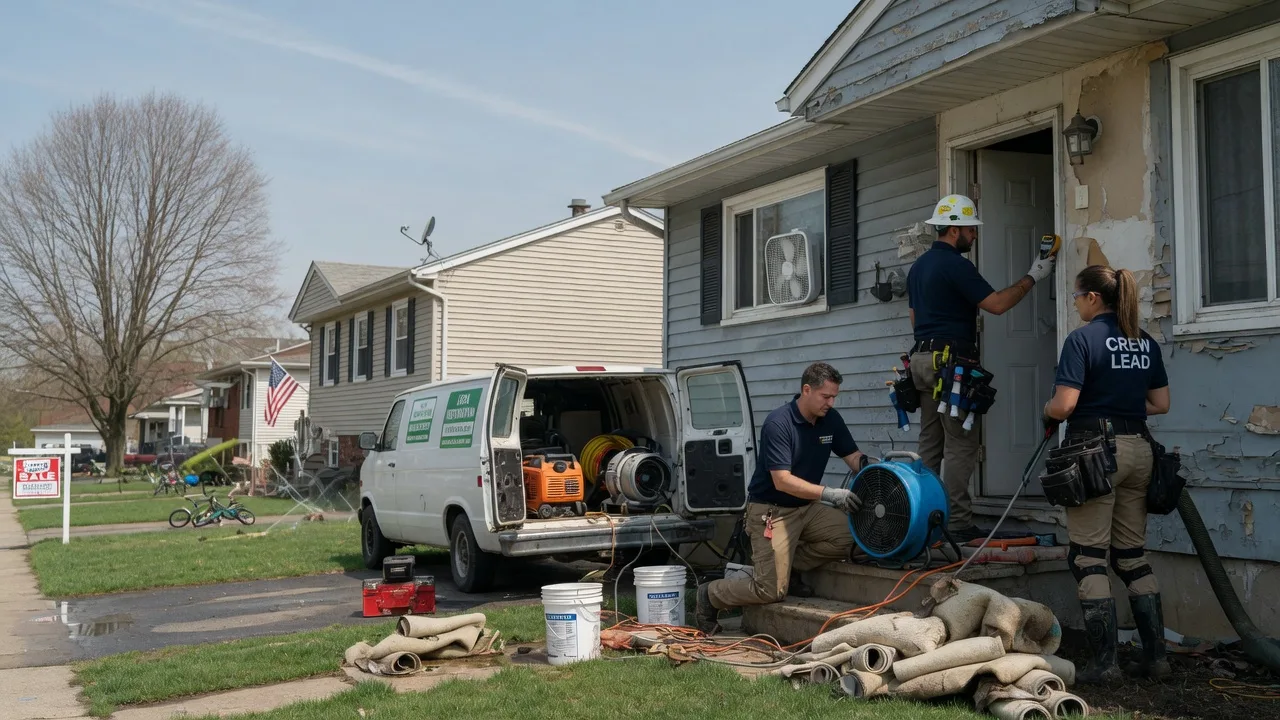 Flood Cleanup in De Soto, IA near me